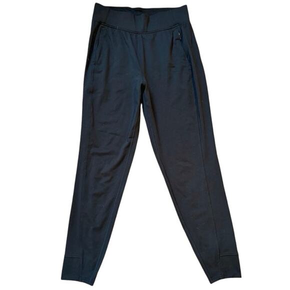 LULULEMON Its Rulu Run Fleece High-Rise Jogger *Full Length Black EUC Size 8 - Picture 6 of 11